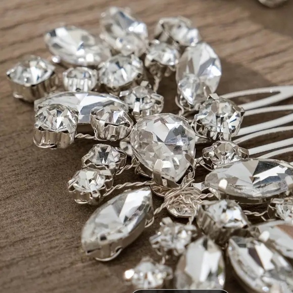 Rhinestone hair comb - Picture 2 of 7